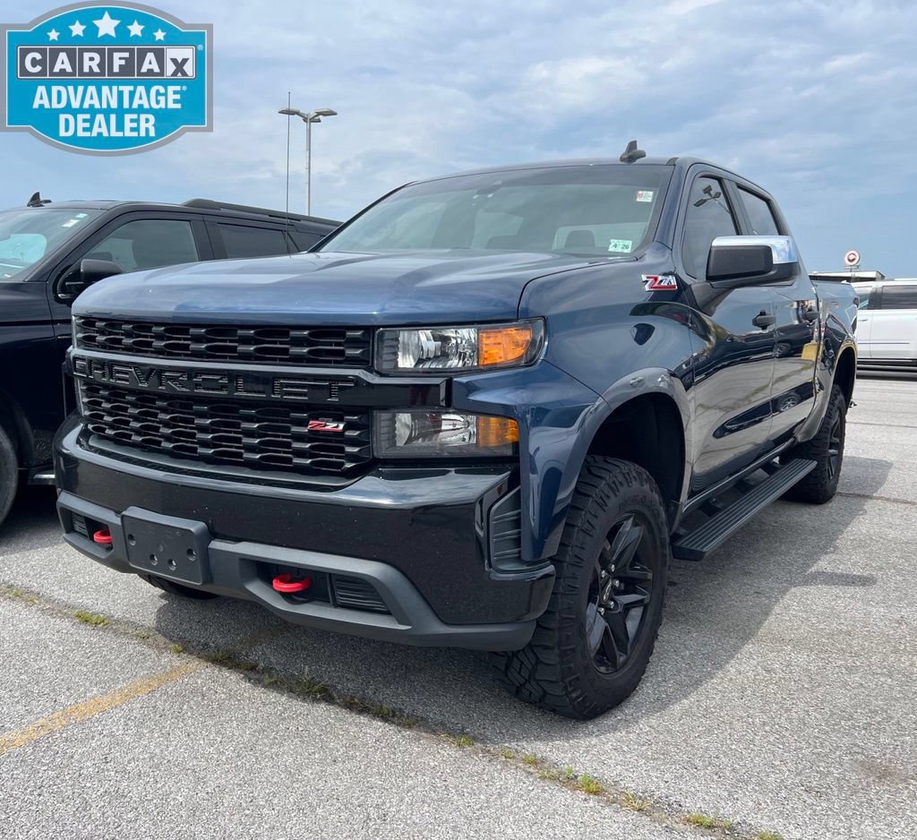 Used 2021 Chevrolet Silverado 1500 Custom Trail Boss w/ Safety Confidence Package AWD/4WD image 3
