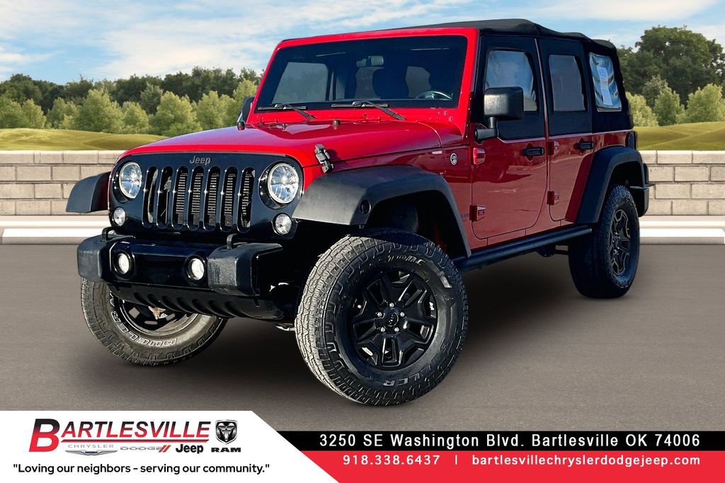 Used 2016 Jeep Wrangler Unlimited Willys