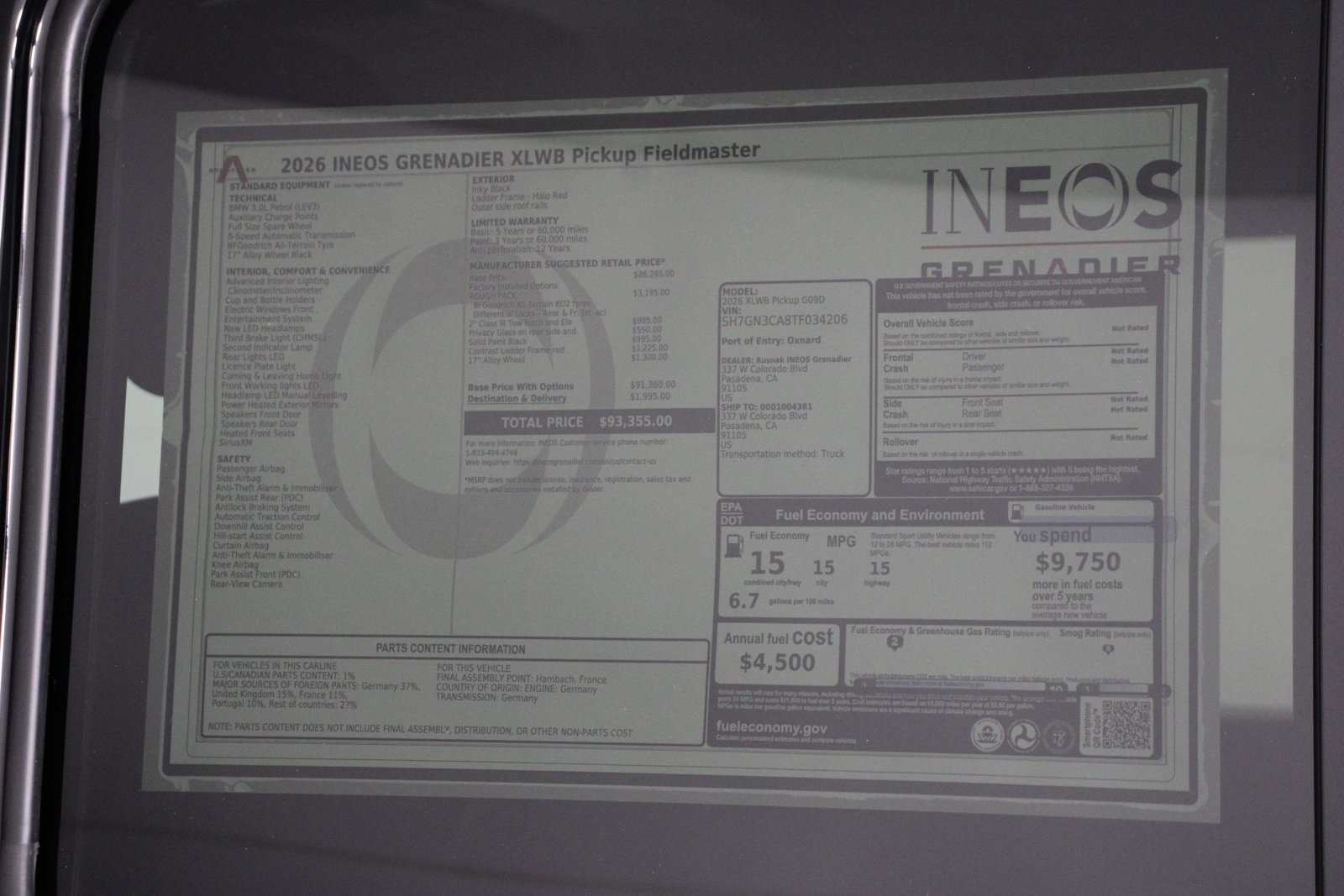 New 2026 INEOS Grenadier Quartermaster AWD/4WD image 22