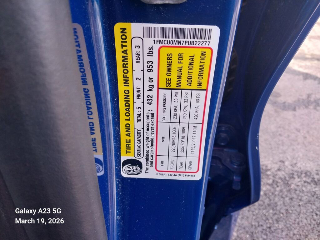 Certified 2023 Ford Escape ST-Line w/ Tech Pack #1 image 36