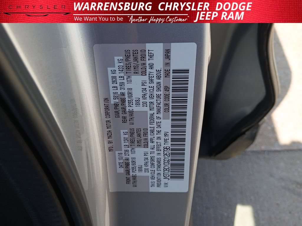 Used 2016 MAZDA CX-9 Touring AWD/4WD image 10