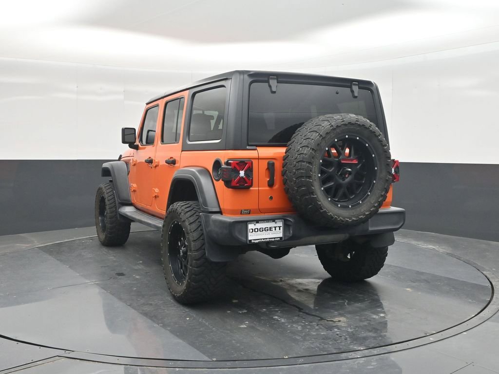 Used 2018 Jeep Wrangler Unlimited Sport S AWD/4WD image 22