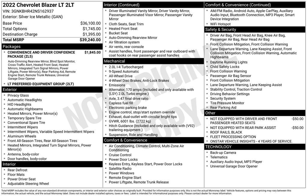 Used 2022 Chevrolet Blazer LT image 5