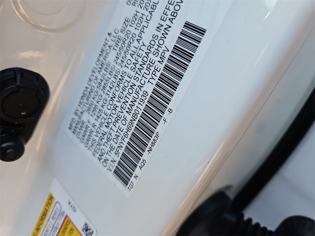 Certified 2022 Honda Pilot Touring image 14