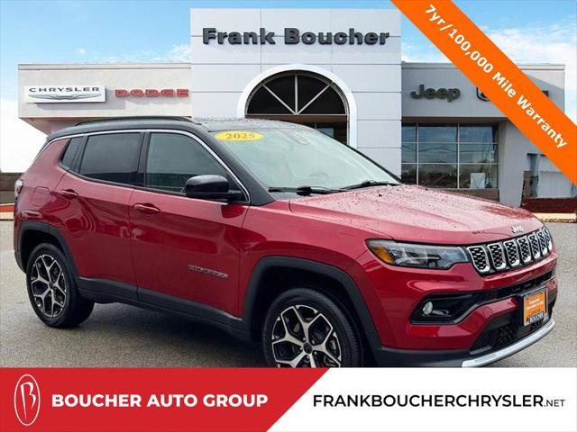 Certified 2025 Jeep Compass Limited w/ Sun and Sound Group image 1