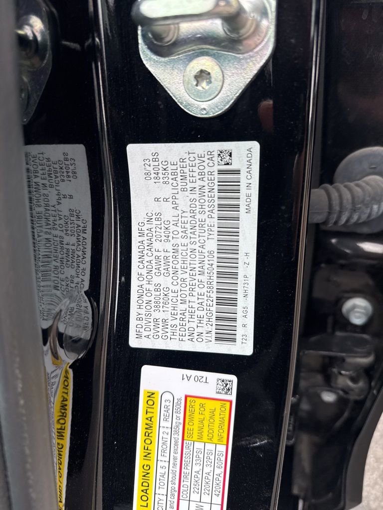 Certified 2024 Honda Civic Sport image 22