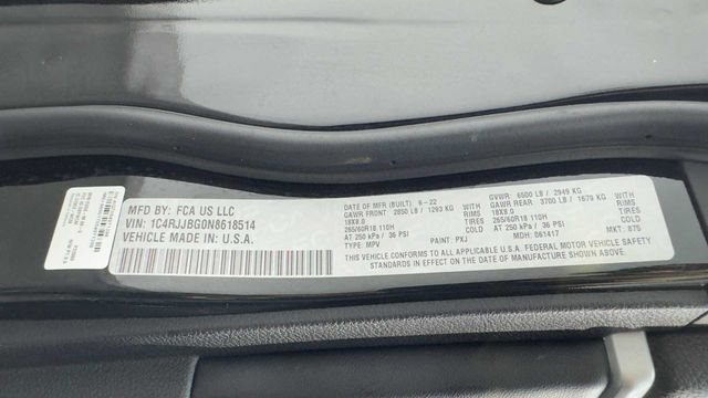 Used 2022 Jeep Grand Cherokee L Limited RWD image 37