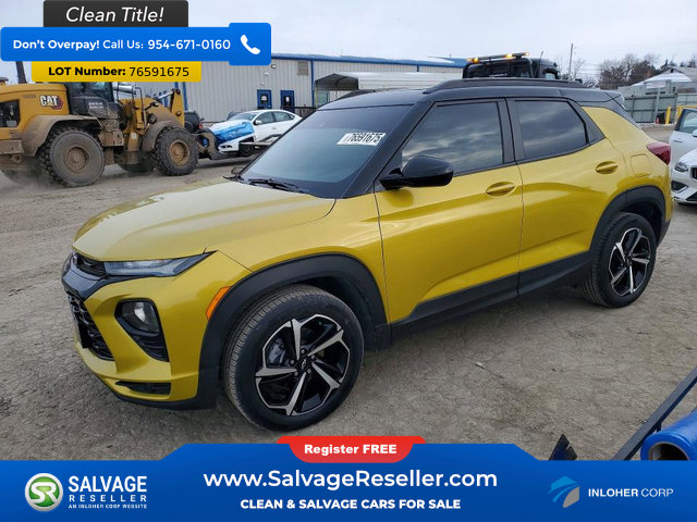 Used 2023 Chevrolet TrailBlazer RS w/ Sun and Liftgate Package