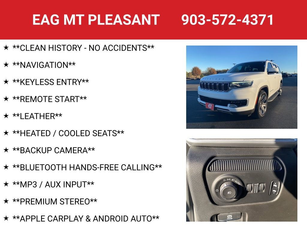 Used 2022 Jeep Wagoneer Series III image 4