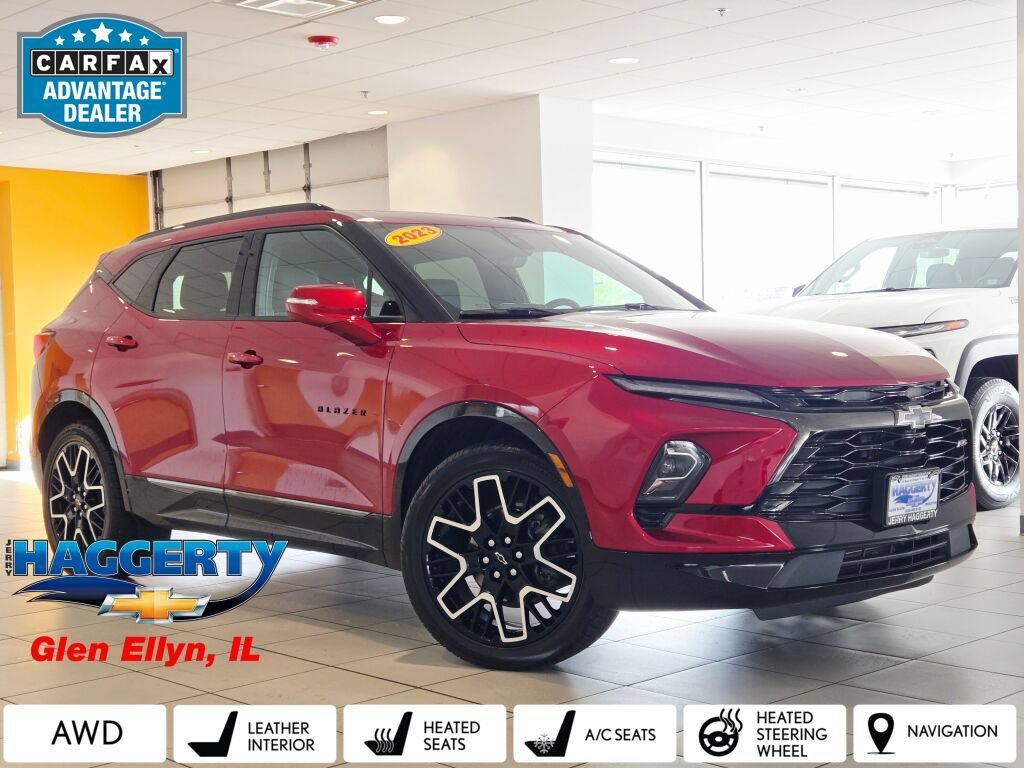 Certified 2023 Chevrolet Blazer RS w/ Driver Confidence II Package AWD/4WD video 1