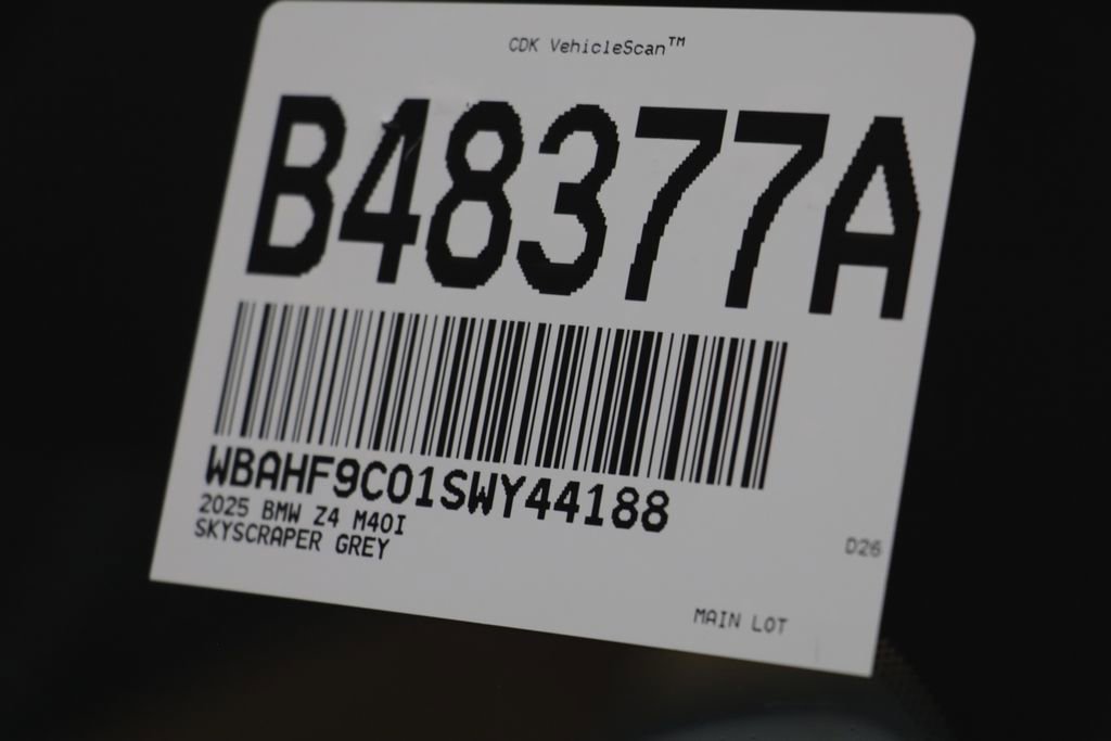 Certified 2025 BMW Z4 M40i w/ Shadowloine Package RWD image 23