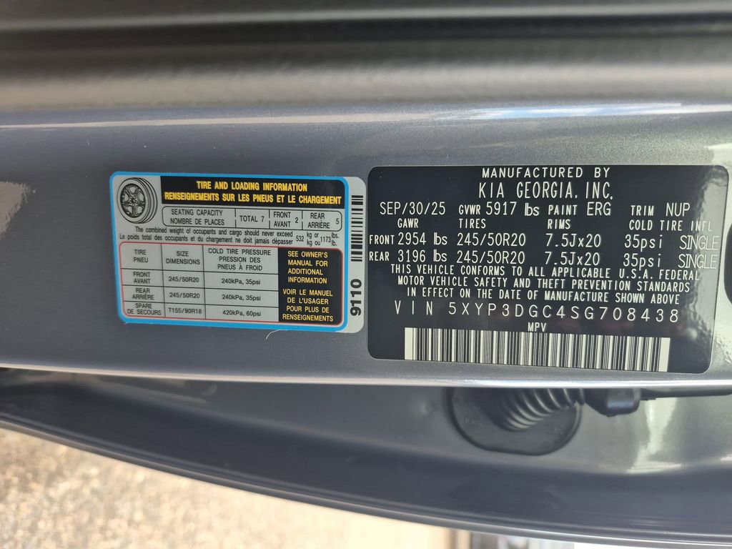 New 2025 Kia Telluride EX w/ EX Captain's Chair Package image 29