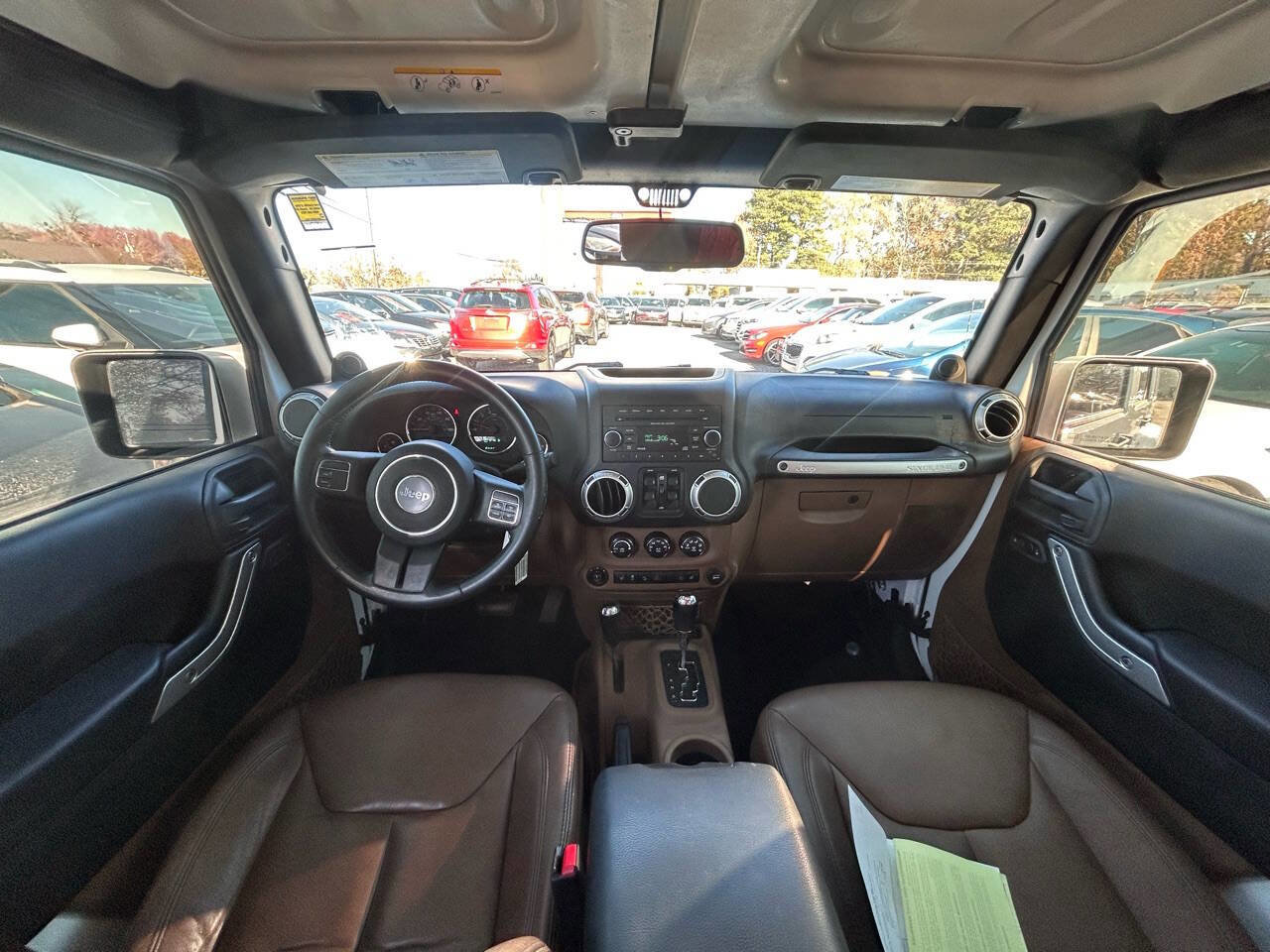 Used 2013 Jeep Wrangler Unlimited Sahara w/ Dual Top Group image 12