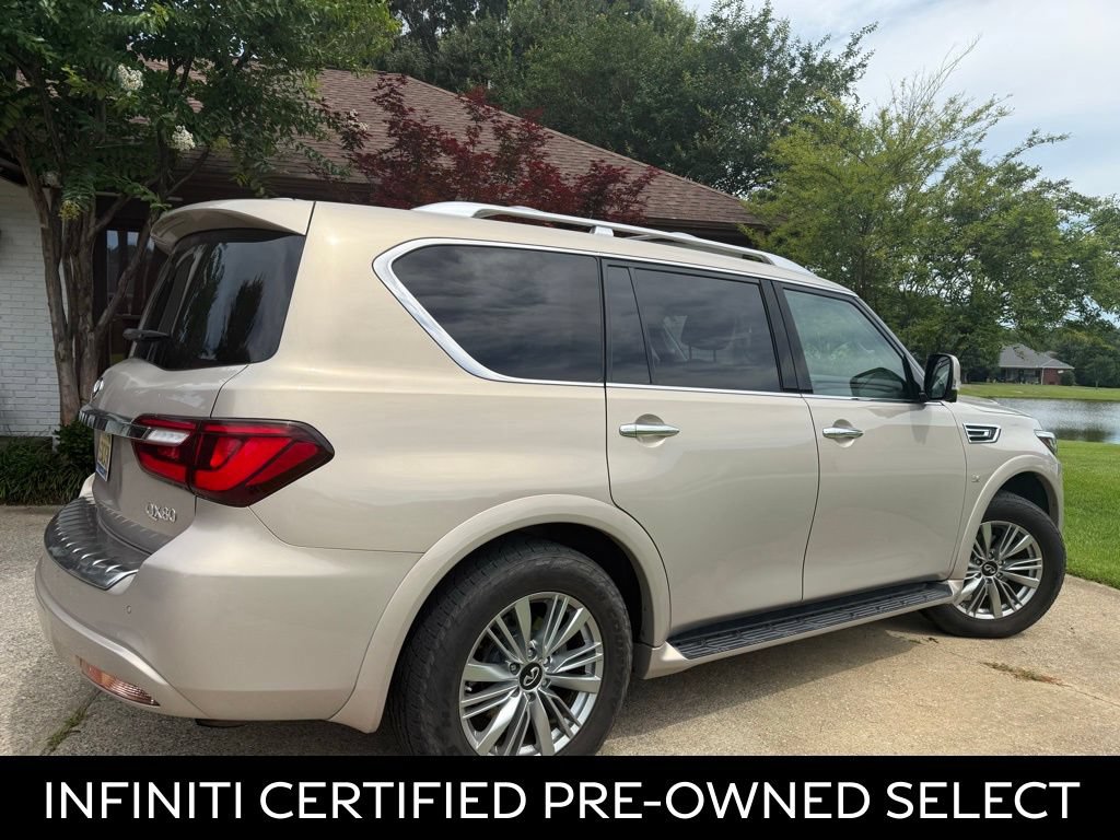 Certified 2019 INFINITI QX80 Luxe w/ Proassist Package RWD image 3