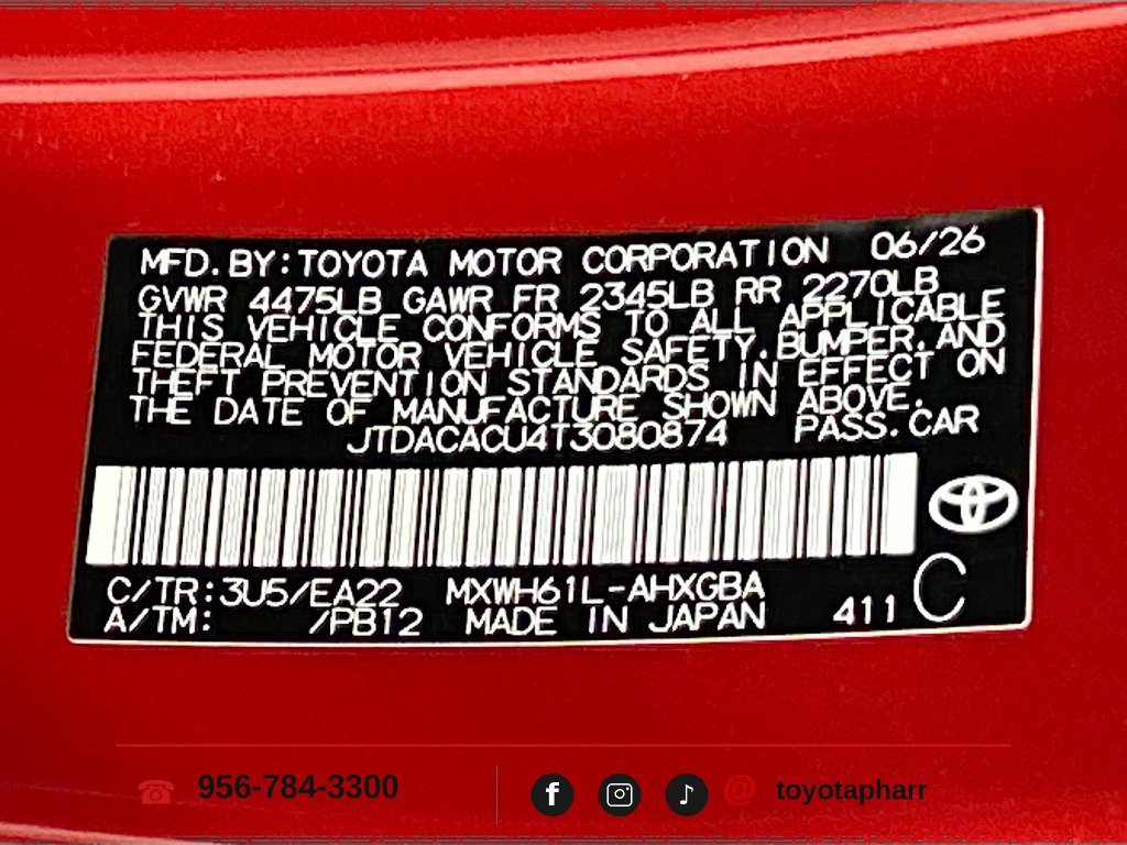 New 2026 Toyota Prius Plug-In Hybrid FWD image 29