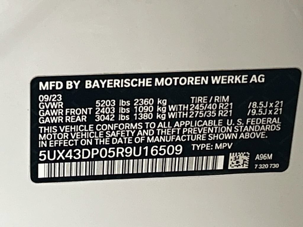 Used 2024 BMW X3 sDrive30i w/ Convenience Package RWD image 29