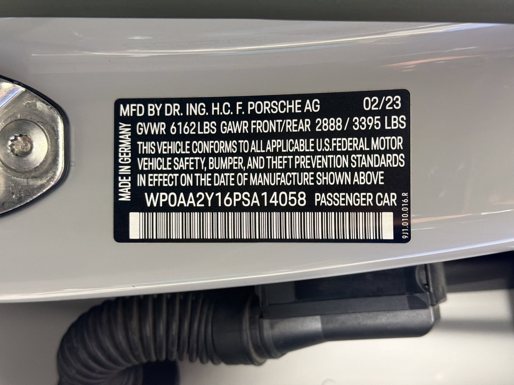 Certified 2023 Porsche Taycan w/ Premium Package RWD image 21