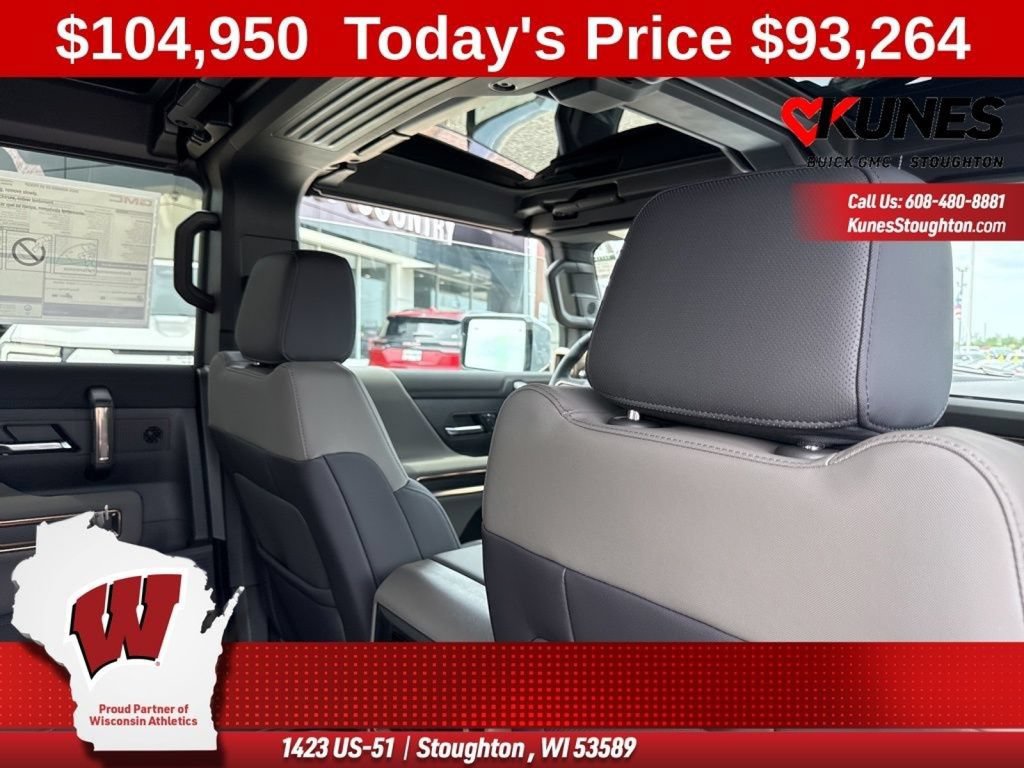 New 2025 GMC Hummer EV 2X w/ LPO, Dark Essentials Package AWD/4WD image 57