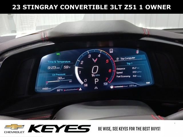 Used 2023 Chevrolet Corvette Stingray Premium Conv w/ Z51 Performance Package image 26