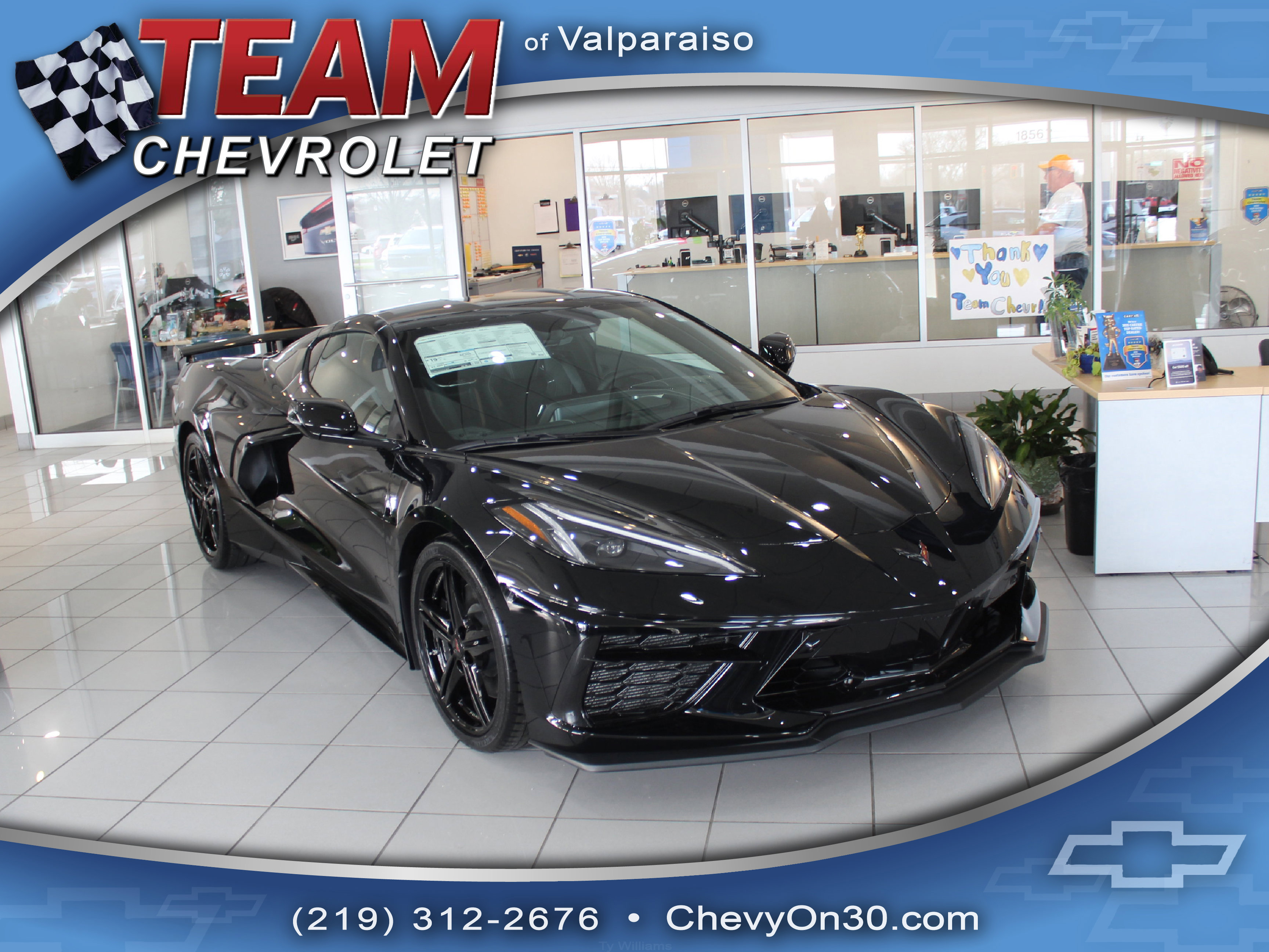 New 2026 Chevrolet Corvette Stingray Preferred Cpe w/ Z51 Performance Package RWD image 1