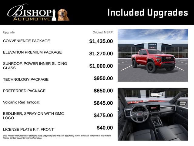 New 2026 GMC Canyon Elevation w/ Convenience Package AWD/4WD image 3