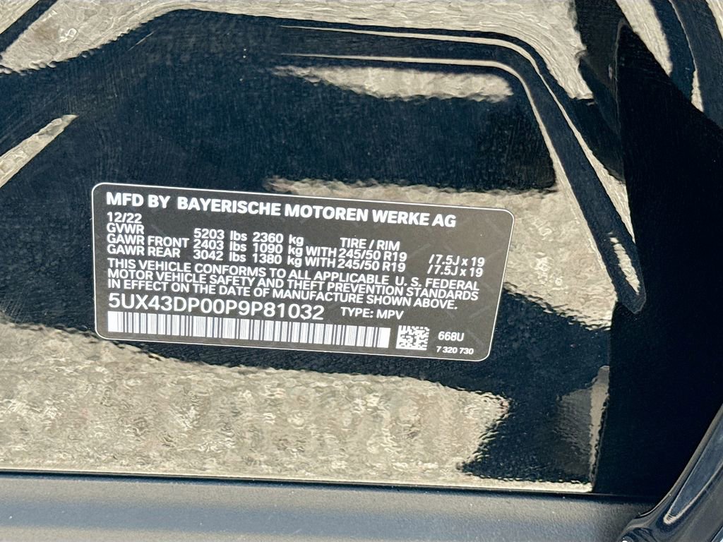 Used 2023 BMW X3 sDrive30i w/ Convenience Package image 45