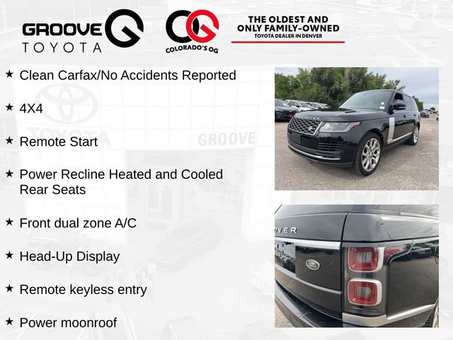 Used 2018 Land Rover Range Rover HSE AWD/4WD image 4