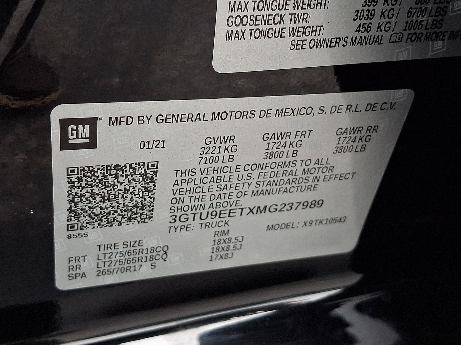 Used 2021 GMC Sierra 1500 AT4 w/ AT4 Value Package image 31