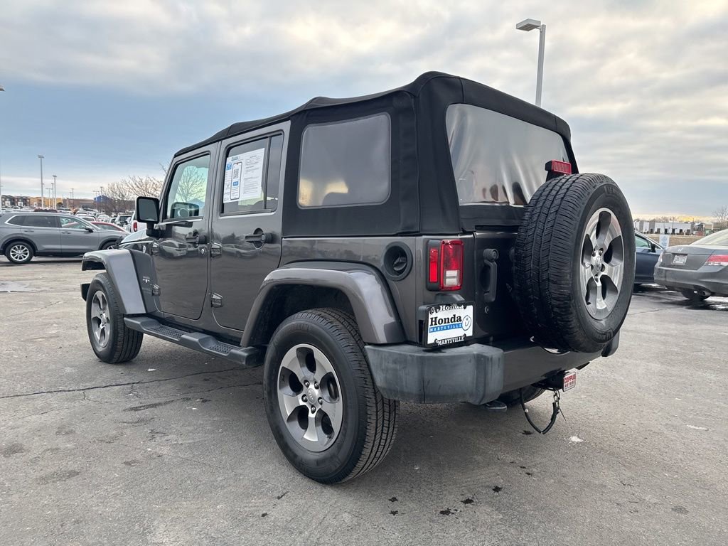 Used 2017 Jeep Wrangler Unlimited Sahara image 5
