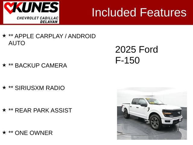 Used 2025 Ford F150 STX w/ Equipment Group 200A Standard AWD/4WD image 3