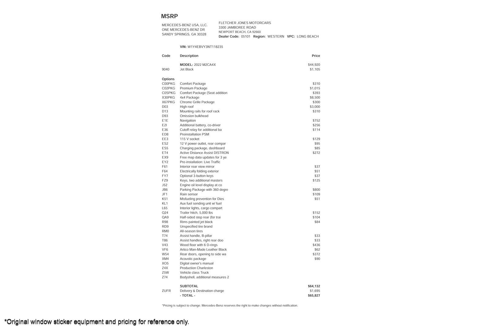 Used 2022 Mercedes-Benz Sprinter 2500 image 3