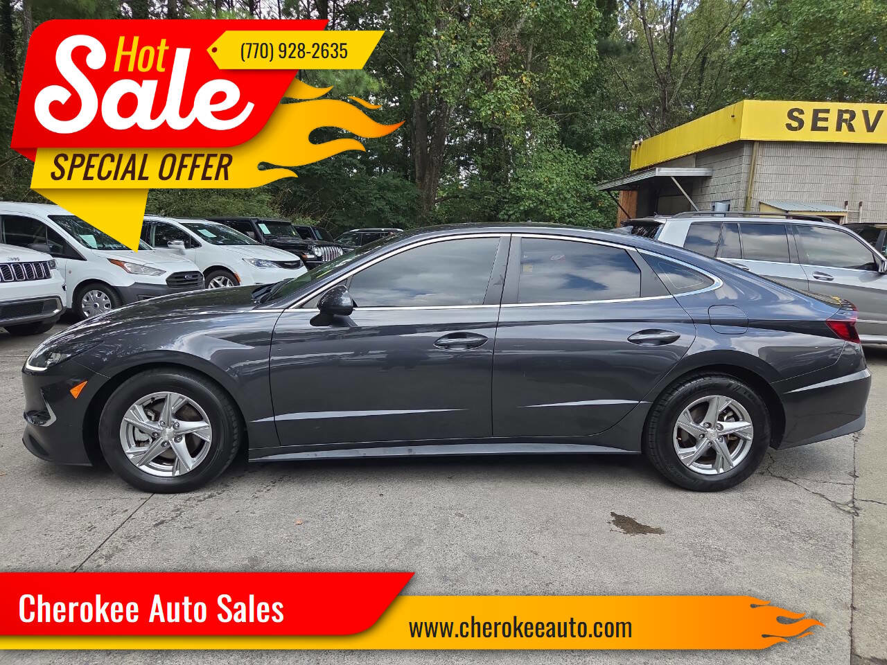 Used 2021 Hyundai Sonata SE image 1