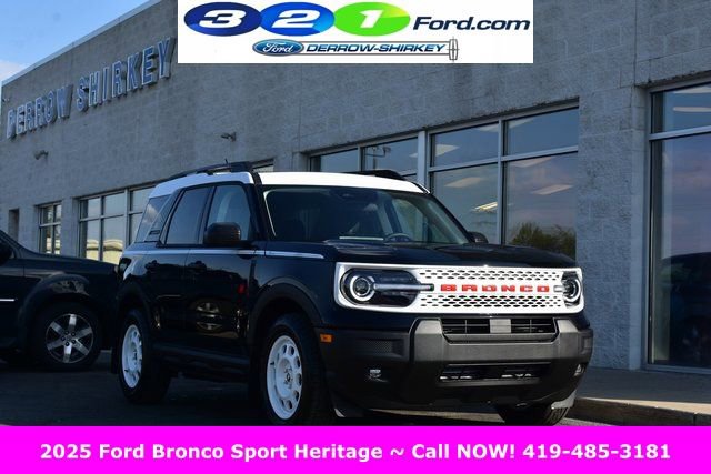 New 2025 Ford Bronco Sport Heritage w/ Convenience Package