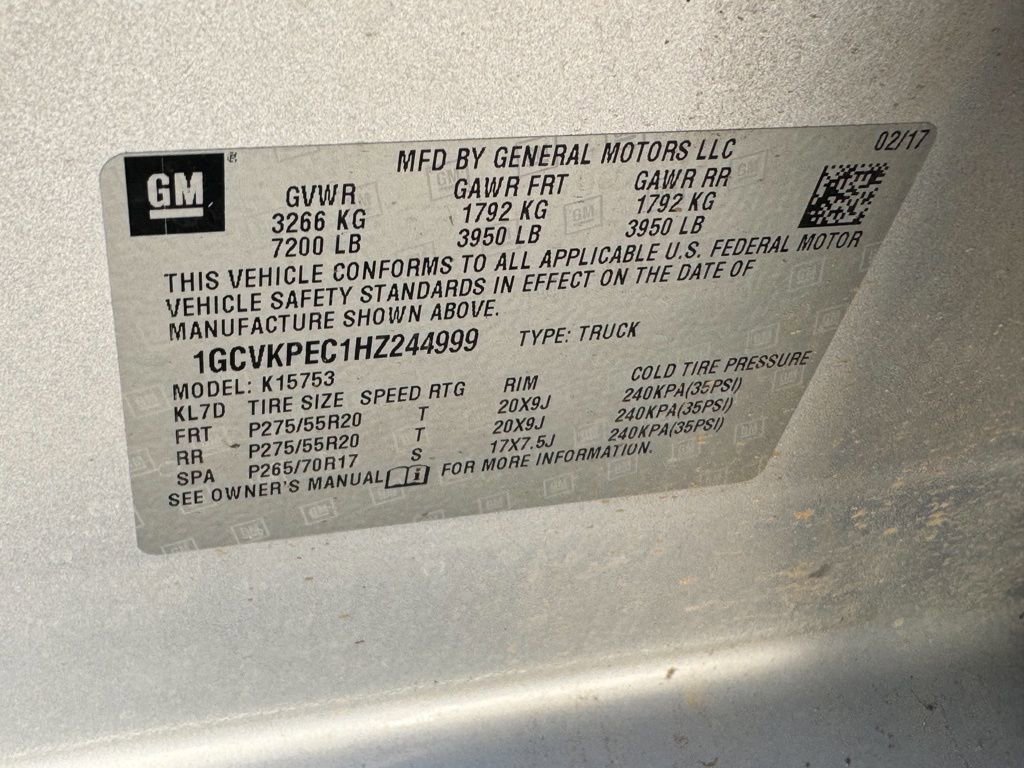 Used 2017 Chevrolet Silverado 1500 Custom w/ Custom Convenience Package image 27