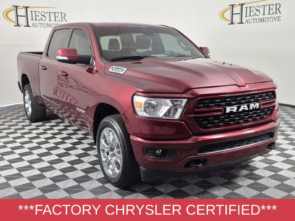 Certified 2022 RAM 1500 Big Horn w/ Trailer Tow Group AWD/4WD image 2