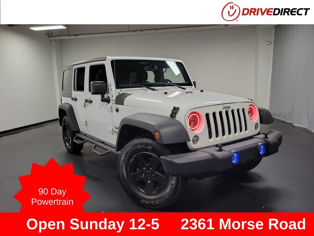 Used 2017 Jeep Wrangler Unlimited Sport w/ Quick Order Package 24S