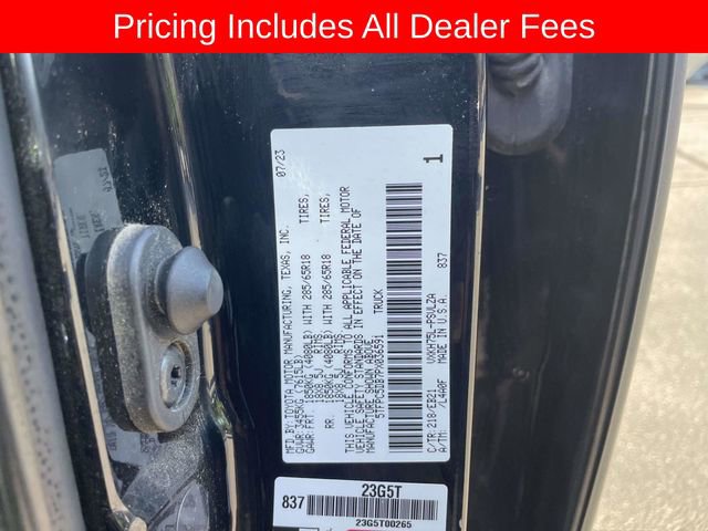 Used 2023 Toyota Tundra TRD Pro AWD/4WD image 38
