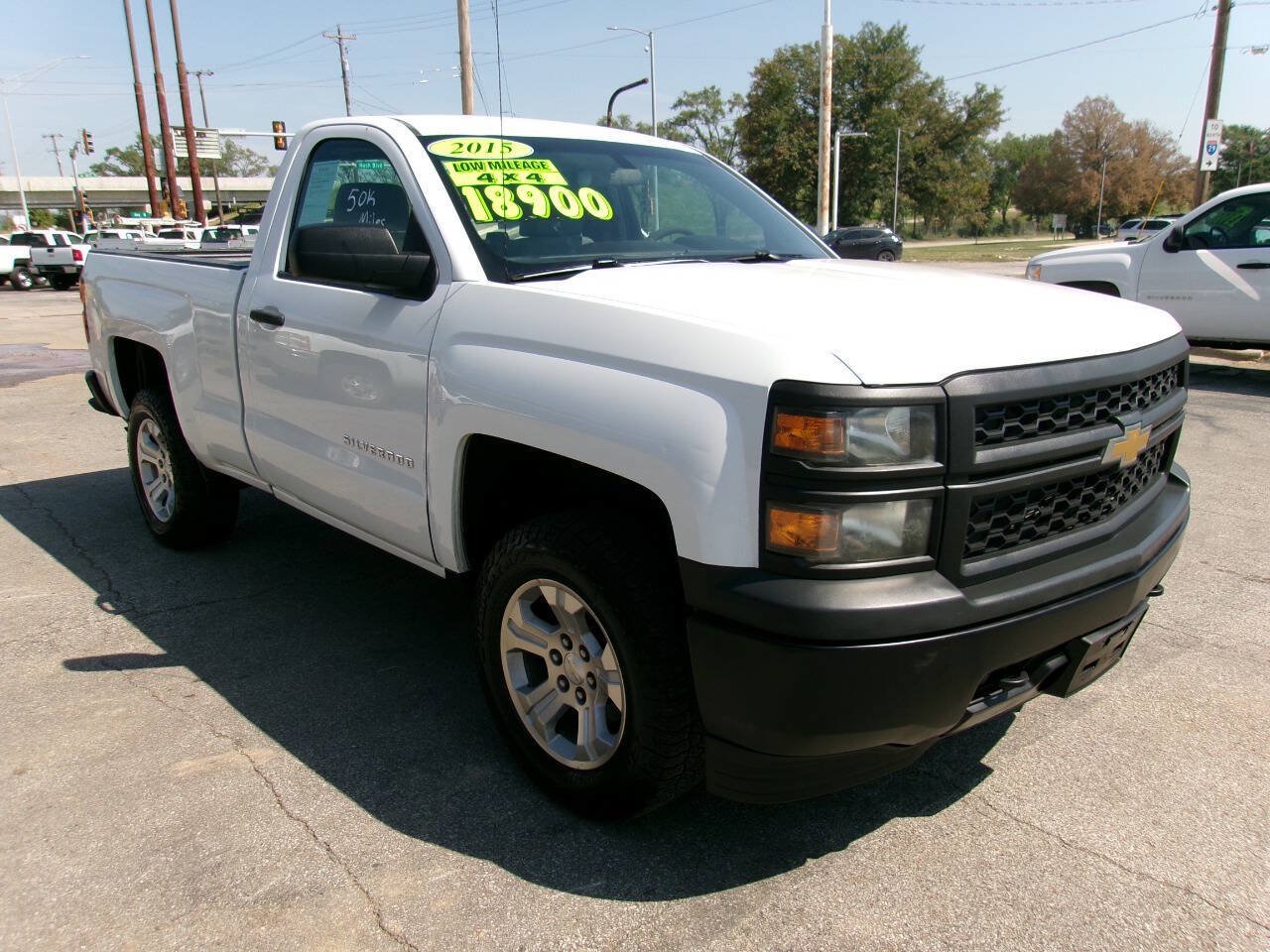 Used 2015 Chevrolet Silverado 1500 W/T w/ Trailering Package AWD/4WD image 7