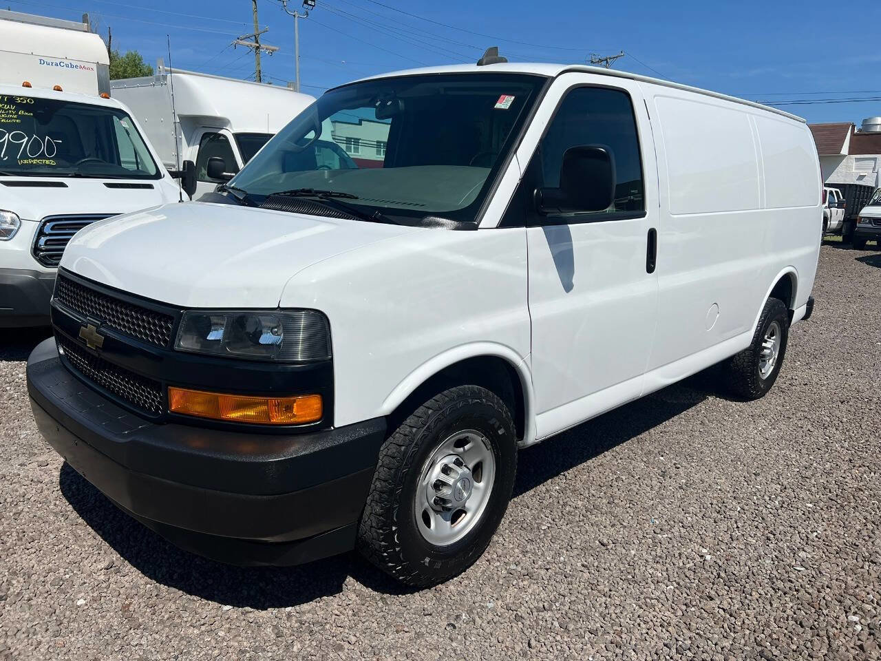 Used 2018 Chevrolet Express 3500 3500 3dr Cargo Van w/ Driver Convenience Package image 1