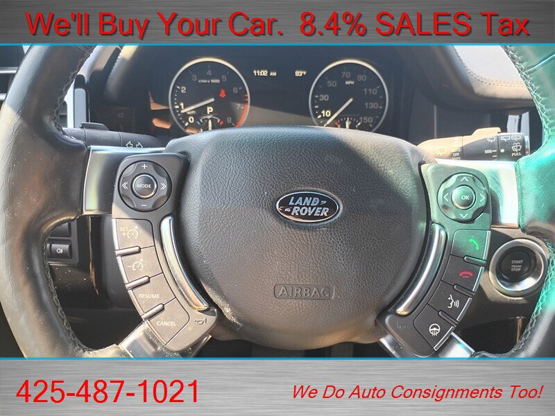 Used 2011 Land Rover Range Rover HSE AWD/4WD image 16