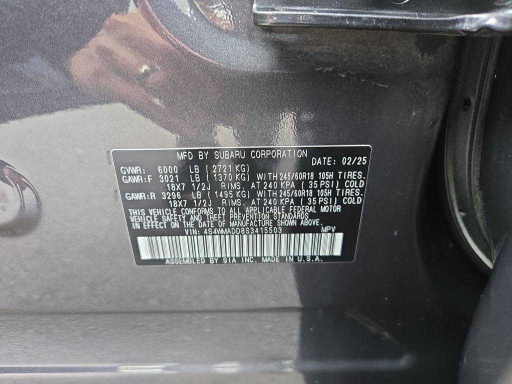 Used 2025 Subaru Ascent Premium w/ Premium Package image 30