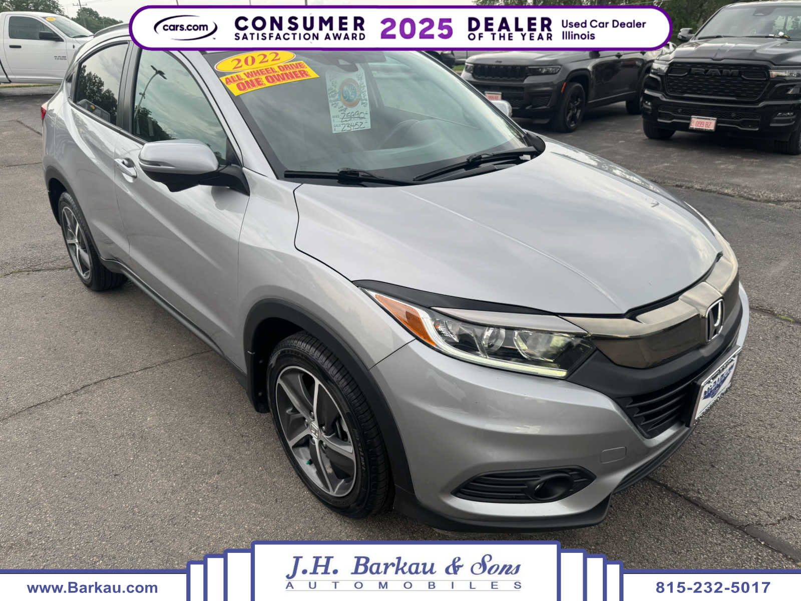 Used 2022 Honda HR-V EX image 1