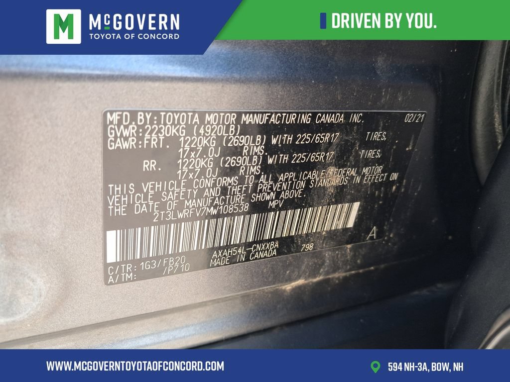 Used 2021 Toyota RAV4 LE AWD/4WD image 27