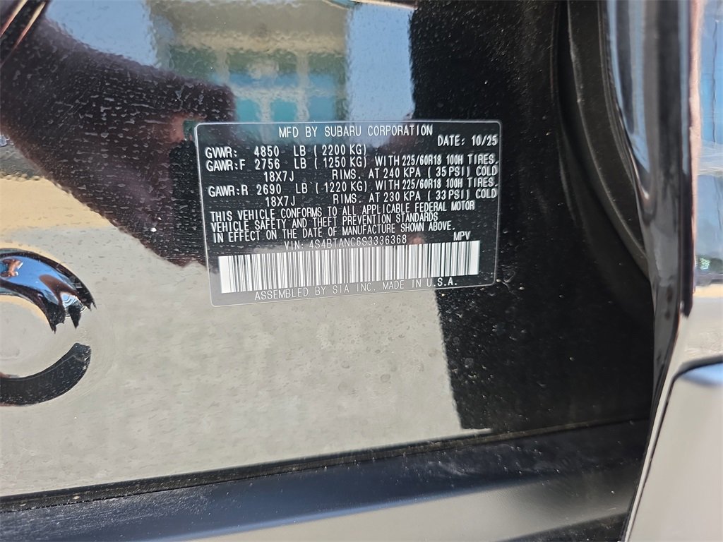 Certified 2025 Subaru Outback Limited image 42