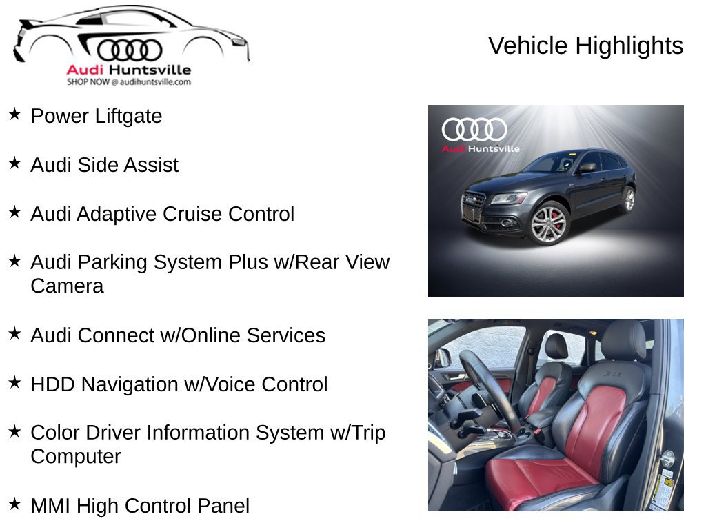 Used 2016 Audi SQ5 Prestige AWD/4WD image 12