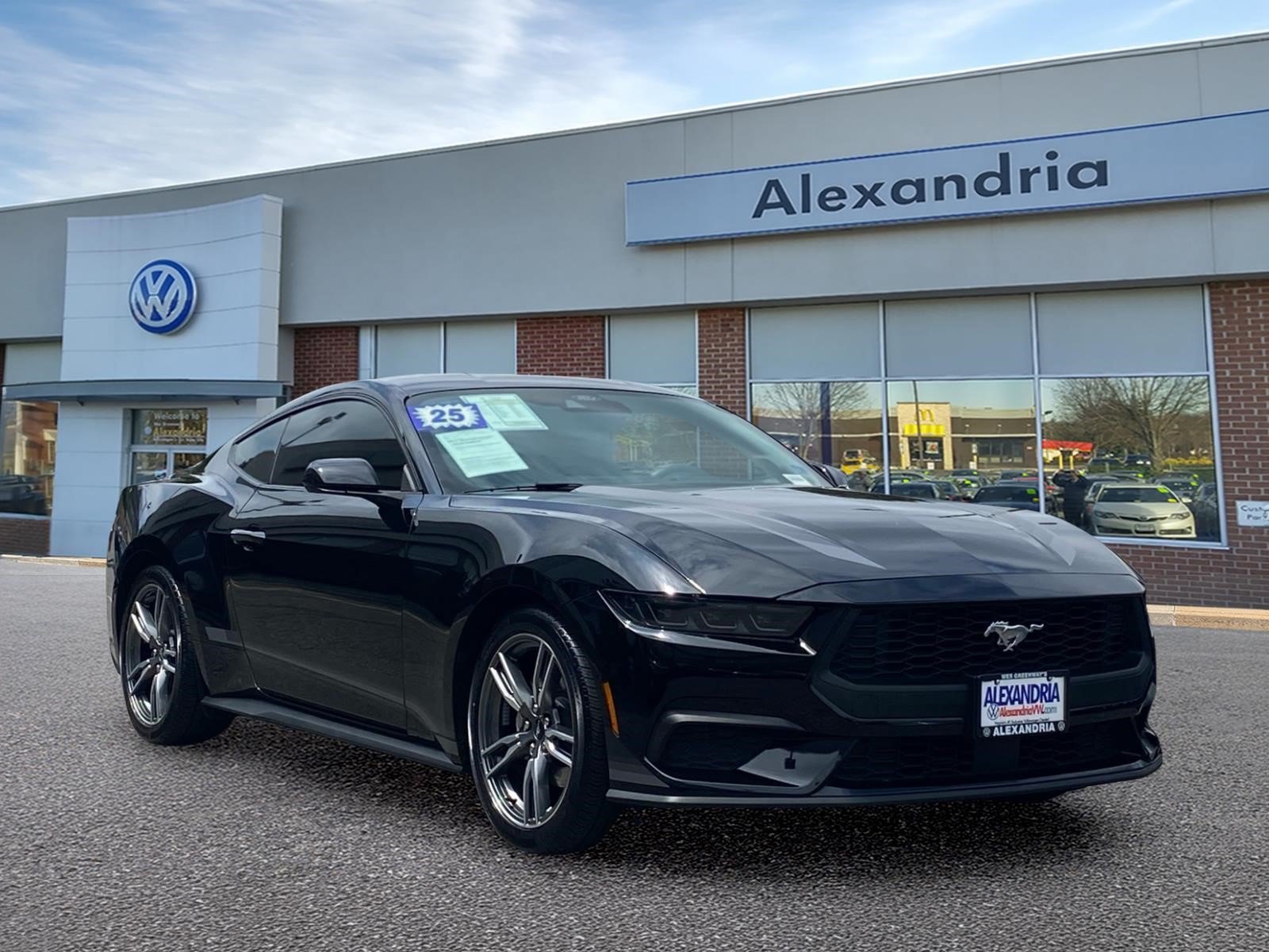 Used 2025 Ford Mustang Coupe w/ Wheel & Stripe Package RWD image 1