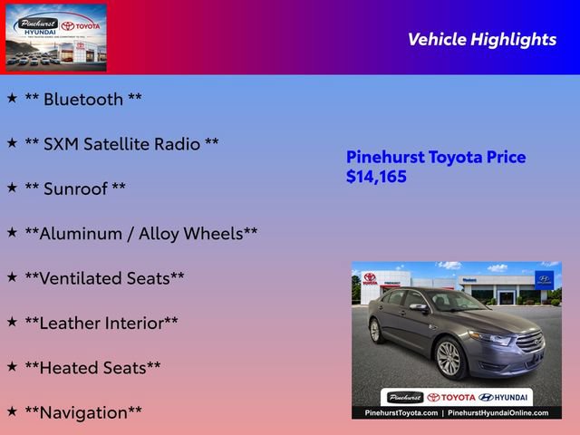 Used 2016 Ford Taurus Limited w/ Equipment Group 301A FWD image 16