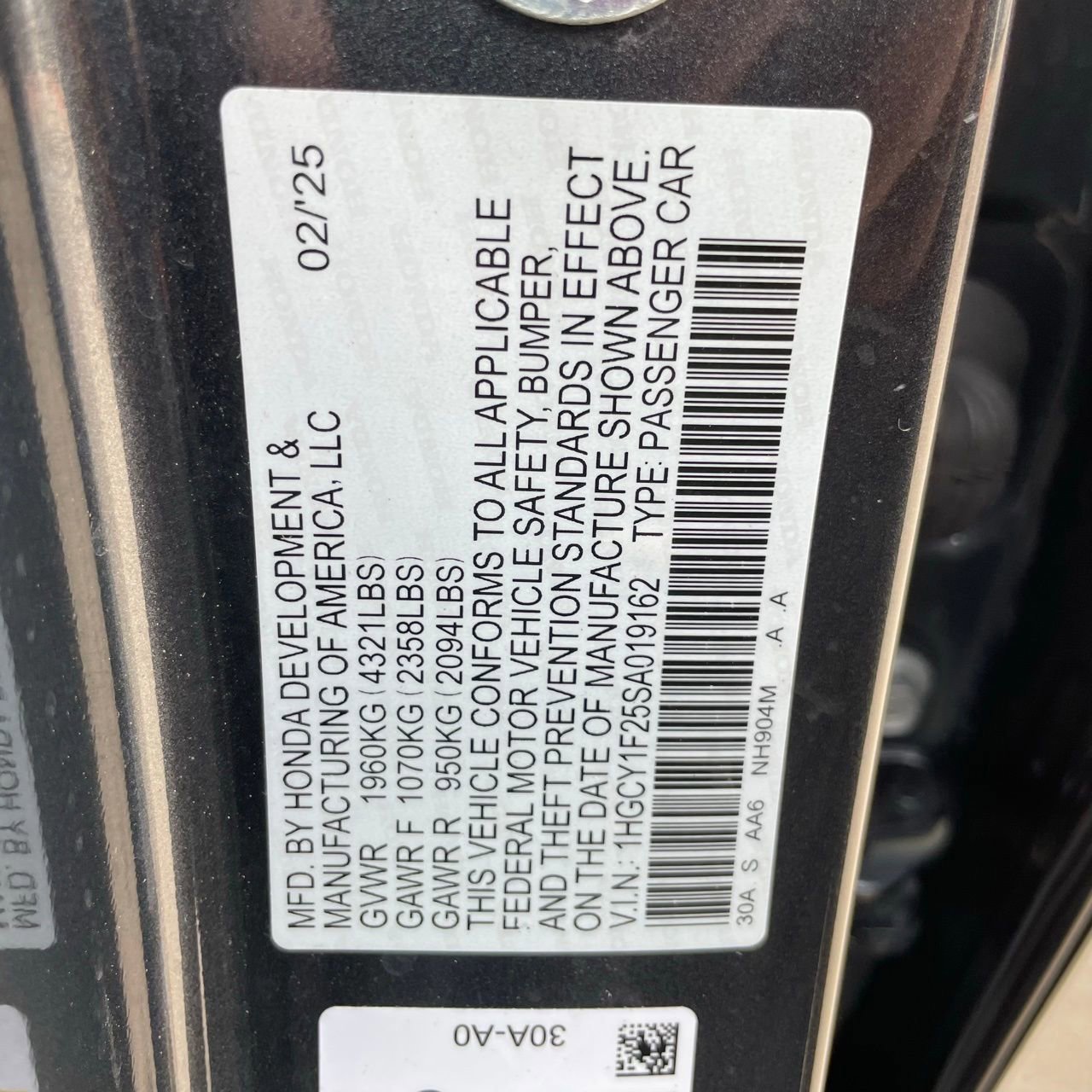 Used 2025 Honda Accord LX image 28