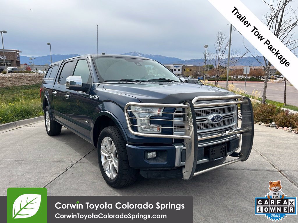 Used 2016 Ford F150 Platinum w/ Trailer Tow Package AWD/4WD 360° Tour