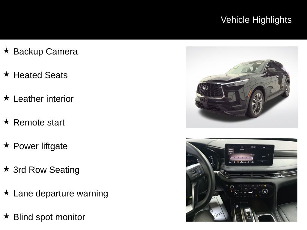 Used 2023 INFINITI QX60 Luxe image 2